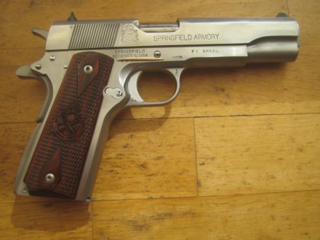 vendo espringfield armory calibre 9mm..Dos cargadores y caja horiginal mas manual.500 euros 00
