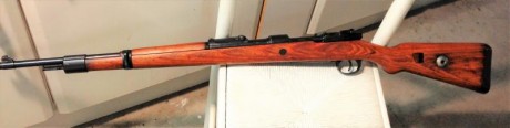Se vende Mauser k98K Alemán de captura Yugoslava en perfecto estado de conservación y de tiro, maderas 00