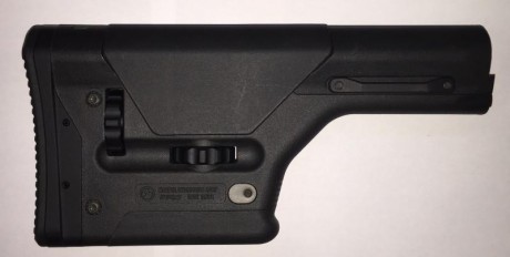 Se VENDE esta excelente culata MAGPUL PRS para AR-15 de color negro, totalmente a estrenar.
LA culata 01