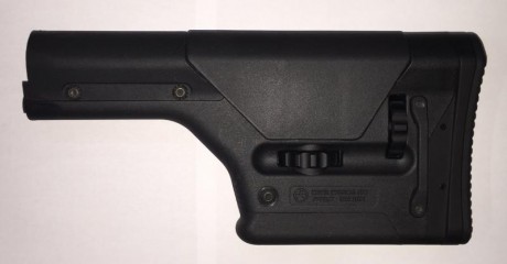 Se VENDE esta excelente culata MAGPUL PRS para AR-15 de color negro, totalmente a estrenar.
LA culata 00