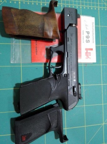 Se venden dos pistolas HK.
- Mítica pistola Hk P9S Sport, Calibre 9mm PB. Cañon Pesado alta precisión, 02