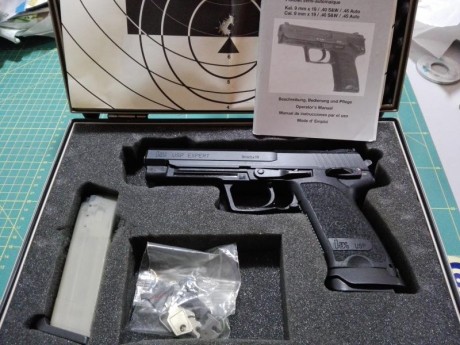 Se venden dos pistolas HK.
- Mítica pistola Hk P9S Sport, Calibre 9mm PB. Cañon Pesado alta precisión, 00