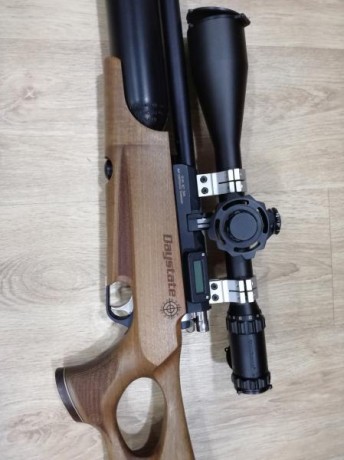 VENDO CARABINA DAYSTATE AIRWOLF MCT CALIBRE 5,5, CON VISOR VIPER MCT. EQUIPO IMPECABLE.. CON MODERADOR 01