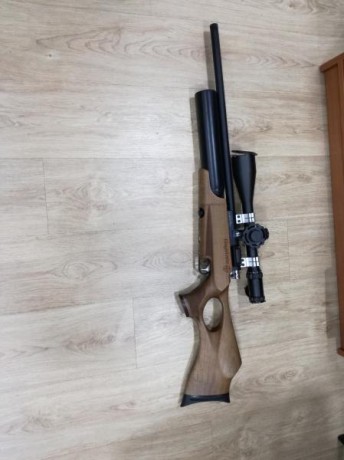 VENDO CARABINA DAYSTATE AIRWOLF MCT CALIBRE 5,5, CON VISOR VIPER MCT. EQUIPO IMPECABLE.. CON MODERADOR 11