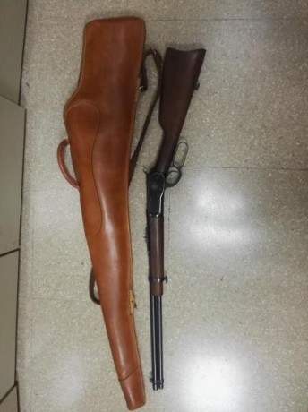 Vendo RIFLE marca AMADEO ROSSI cal.38, en perfecto estado de conservación. 
No lo he utilizado practicamente. 00