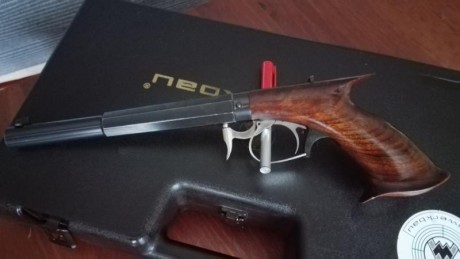 Vendo pistola  Underhammer Feinwerkbau  History 1 , calibre 36  , arma de suma precision y para hacer 12