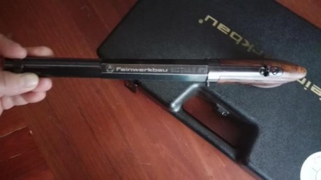 Vendo pistola  Underhammer Feinwerkbau  History 1 , calibre 36  , arma de suma precision y para hacer 22
