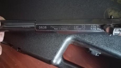 Vendo pistola  Underhammer Feinwerkbau  History 1 , calibre 36  , arma de suma precision y para hacer 21