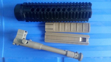 Hola.
RESERVADO y VENDIDO TODO, se puede Cerrar.
Vendo los accesorios que tenía montado mi Sabre XR15, 50