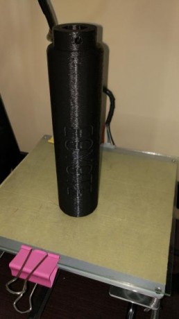Moderador  3d  de 45 mm de diámetro ,200mm de alturay con interior de conos. Con la posibilidad de personalizar 01