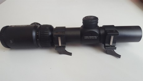 Vendo visor de batida Vortex 1-4x24 Crossfire II con retícula V-Brite con punto rojo iluminado, con once 10