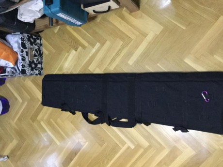 Vendo funda Q desplegada hace de manta de tiro Blackhawk por no usarla 50€ más portes 01