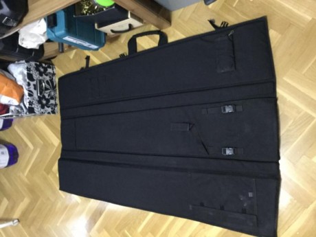 Vendo funda Q desplegada hace de manta de tiro Blackhawk por no usarla 50€ más portes 00