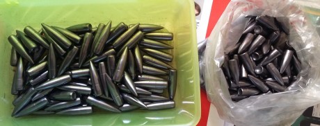 Hola. Pongo a la venta un pequeño lote de puntas de la marca Sellier & Bellot. Se trata de 78 unidades 02