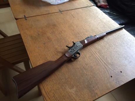 VENDO UNA CARABINA MARCA PEDERSOLI  MODELO ROLLING BLOCK EN CALIBRE 45-LONCOLT
TOTALMENTE NUEVA NADA MAS 00