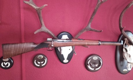 Vendo Tercerola Mauser calibre 7X57 totalmente restaurada y en excelente estado de uso y conservación. 00