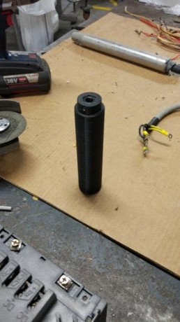 Moderador  3d  de 45 mm de diámetro ,200mm de alturay con interior de conos. Con la posibilidad de personalizar 131