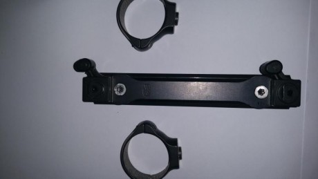 HOLA BUENOS DIAS
Vendo monturas y anillas mauser M03 originales con rail picatinny adaptado para ser montado 00