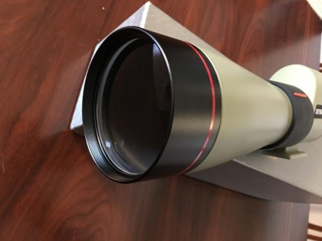 Telescopio terrestre 20-50 X 80 muy luminoso y practicamente sin uso ideal para el tiro al blanco, observacion 01