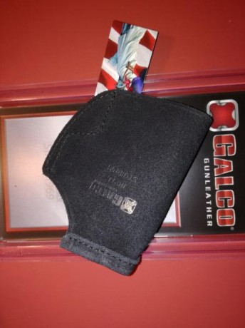 Funda de piel marca Galco (made in USA) de gran calidad para Glock 43. Completamente nueva sin estrenar 01