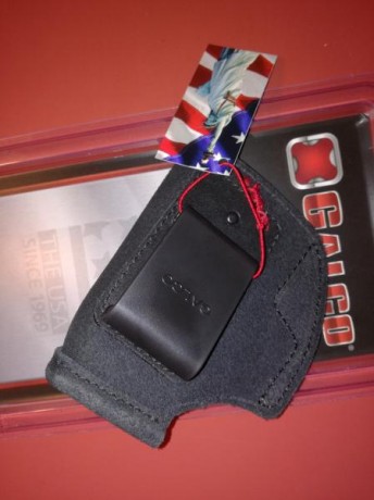 Funda de piel marca Galco (made in USA) de gran calidad para Glock 43. Completamente nueva sin estrenar 00