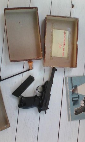 Pongo mi capricho en venta para otro proyecto 450 € el arma esta en huesca en 9 m parabelum 02