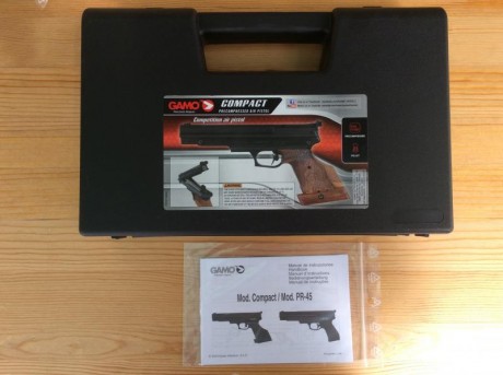 EN VENTA PISTOLA GAMO COMPACT PARA ZURDO, PRECIO 150€ INCLUIDOS LOS GASTOS DE ENVÍO EN LA PENÍNSULA.

Hola 52