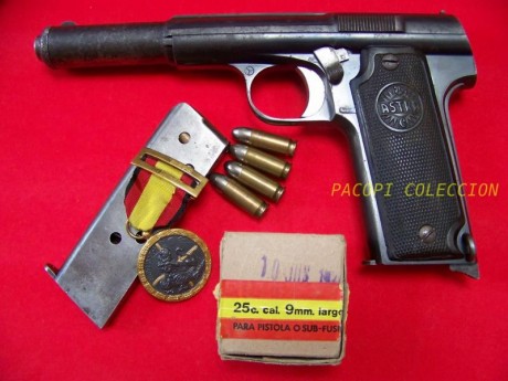 Por necesidad de hacer hueco en el cupo VENDO Astra 400 en calibre 9 largo. Arma en perfecto estado de 00