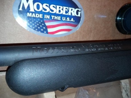 Hola a todos. 
Vendo mi Mossberg 100 ATR, en calibre 308 Win, con visor 3-9x40. En perfecto estado de 01