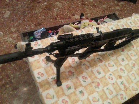 Hola a todos,

Pongo a la venta este rifle VZ58 semi automático en calibre 222, tiene menos de 200 disparos 50