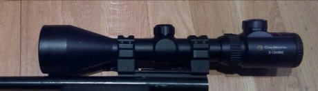 Vendo visorcz-ceska-zbrojovka 3/12x56 con retícula iluminada, Tubo de 30. 01