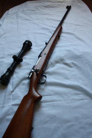 Buenos días 
Se vende rifle Santa Bárbara calibre 308, absolutamente nuevo, se entrega con el visor, que 00