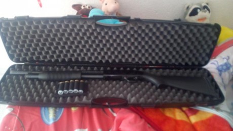 Se vende maverick88 de Corredera de cañón corto 5+1 tiros en estupendo estado perfecta de pavón y mecanismos 42