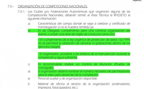 No se si ya se ha comentado, pero,  ¿ha dado la Federación algún motivo por el cual no se pueda grabar 101
