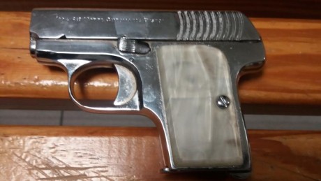 Se vende pistola Star, calibre 6.35, construida en el primer cuarto de siglo pasado, restaurada, muy buen 02
