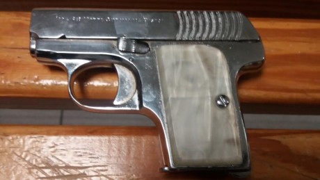 Se vende pistola marca Star, calibre 6,35, datada en 1914, restaurada, en muy buen estado de conservación 02