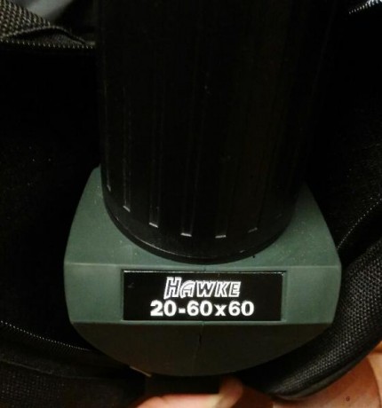 vendo visor hawke 20x60x60 comprado hace 1 año, se vende por 150 euros, se vende por haber realizado nueva 00