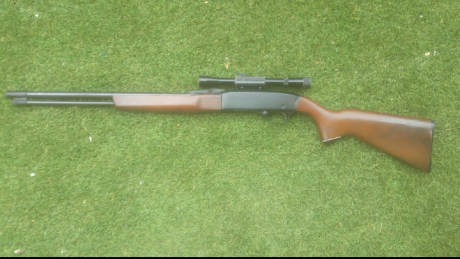 Vendo por falta de uso rifle del 22lr, marca Winchester modelo 290lr.

Funciona a la perfección, no se 02