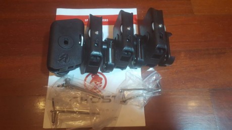 vendo equipo de ipsc sin estrenar.
consta de:
-cinturon nite tech
-funda super ghost ultimate 1911 diestro
-4 21