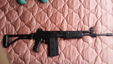 Vendo fusil GALIL en  una rara variante de 7,62 inutilizado. En perfecto estado como nuevo,   400 euros 00