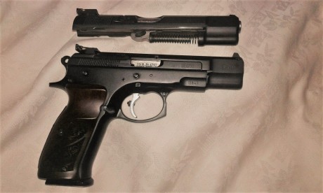   VENDIDA , SE PUEDE CERRAR ANUNCIO

gracias   

   Vendo Pistola CZ75B 75 AFINADA PARA TIRO DE PRECISIÓN. 12