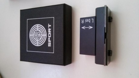 Vendo mira de steyr lp10 para adaptar a steyr lp2. De esta forma podeis regular ancho y profundidad de 00