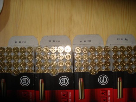 Hola,

Reservadas 200 vainas Geco del .357 Magnum con un solo tiro, disparadas en un S&W Target Champion, 02