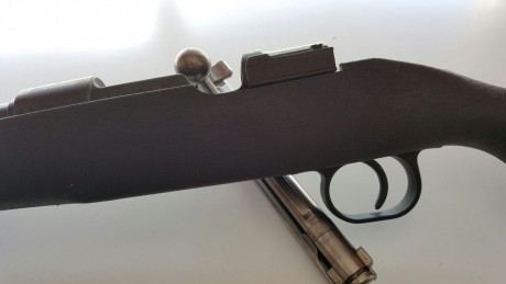 Vendo Mauser M24/47 del año 1943 el de la foto.
El rifle se encuentra en un estado fantástico, lleva una 01