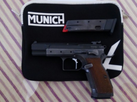Buenas tardes, vendo pistola Tanfoglio con kit CZ Kadet cal.22, de un amigo que abandona el tiro olímpico. 10