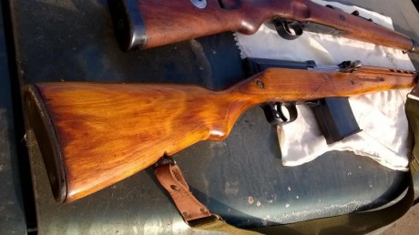 Buenos días pongo a la venta dos rifles históricos:

Máuser Kar98 calibre 30.06, marcas de fabricante 00