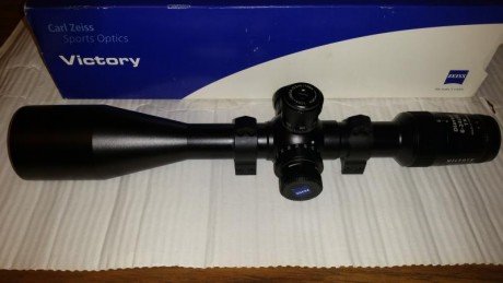 vendo Visor Zeiss Victory Diavari de 6 a 24 X 56 T* con retícula rapid z7 y reticula iluminada y con recubrimiento 02
