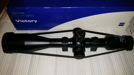 vendo Visor Zeiss Victory Diavari de 6 a 24 X 56 T* con retícula rapid z7 y reticula iluminada y con recubrimiento 11