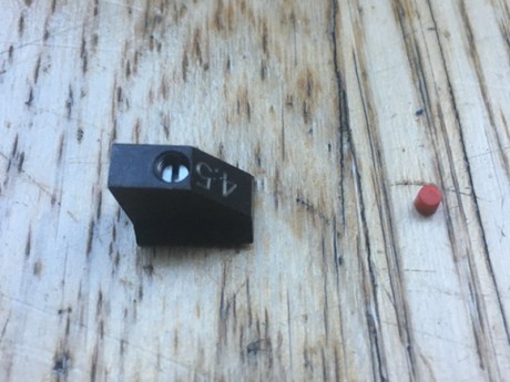 Hola a todos, vendo un punto de mira para pistola Feinwerkbau P8X de 4,5 mm de grosor. Interesados por 00