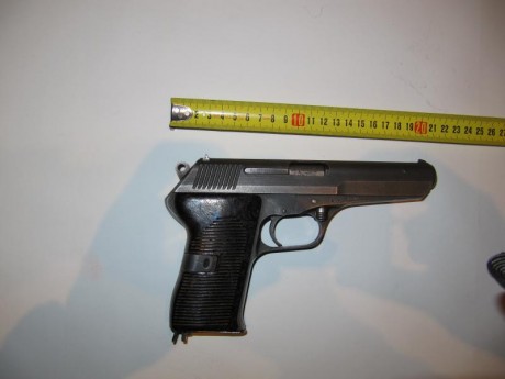 Se vende CZ 52 Cal 7,62 Tokarev. Precio 400€
Esta en Zaragoza y guiada en F. Telefono: 656665344

Peso 00